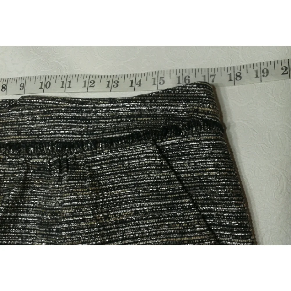 GAP fringe metallic skirt size 12